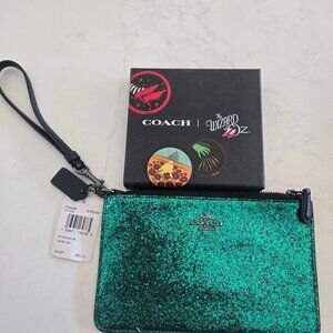 COACH Wizard of OZ Collection Emerald Green Pouch